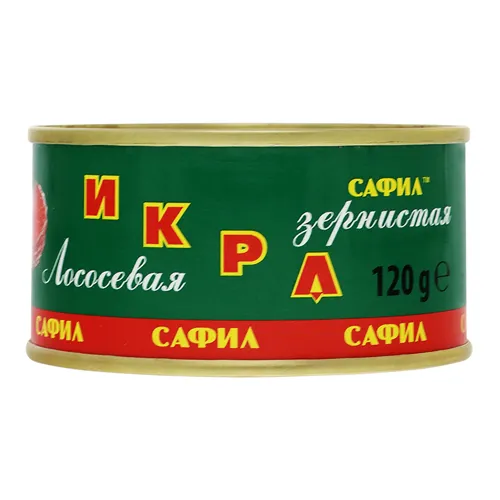 Ікра лососева зерниста солена Сафил 120г