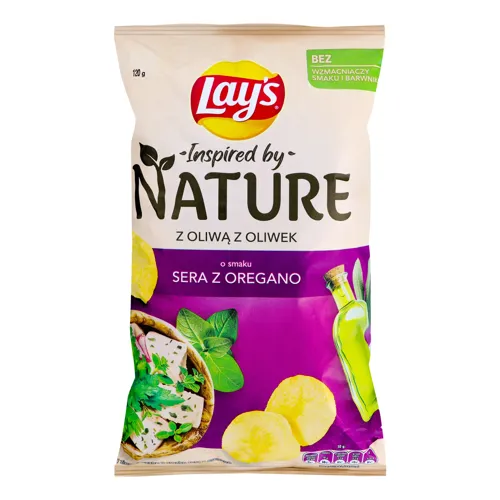 Чіпси картопляні «Сир з орегано» Lays м/у 120г