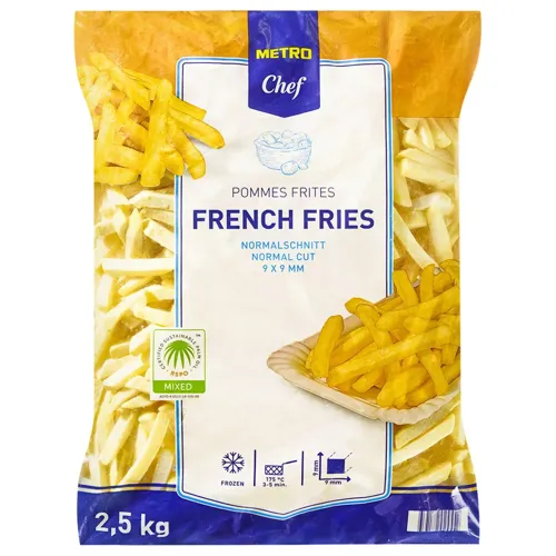 Картопля фрі Metro Chef заморожена 9*9мм 2,5кг