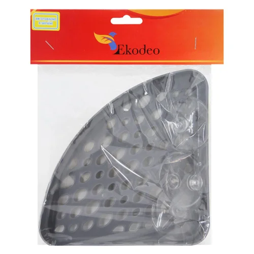Поличка Ekodeo Polo кутова сіра
