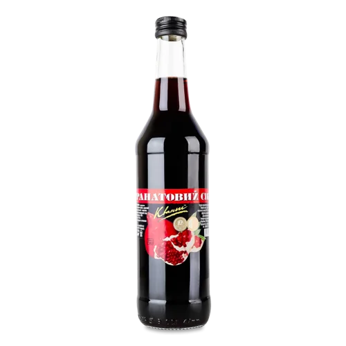 Сік Гранатовий Натуральний з Цукром, Квант, с/пл, 0.5л
