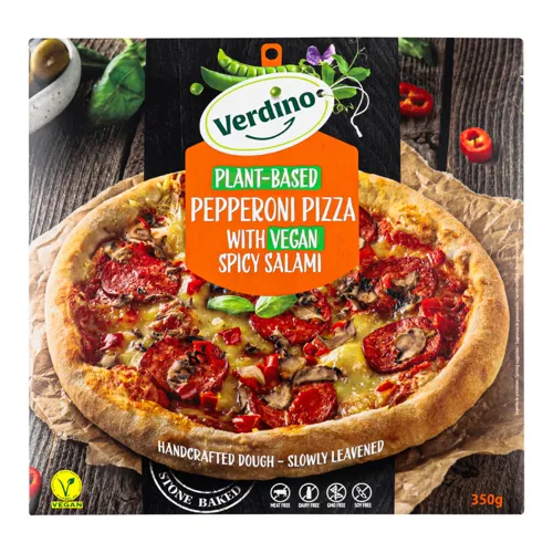 Піца рослинна заморожена Pepperoni Verdino 350г