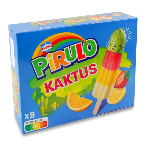 Морозиво на Палочці Міні Набір Kaktus Pirulo к/у, 9х48г