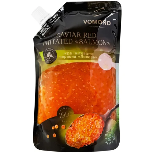 Ікра імітована Vomond Лосось червона 325г