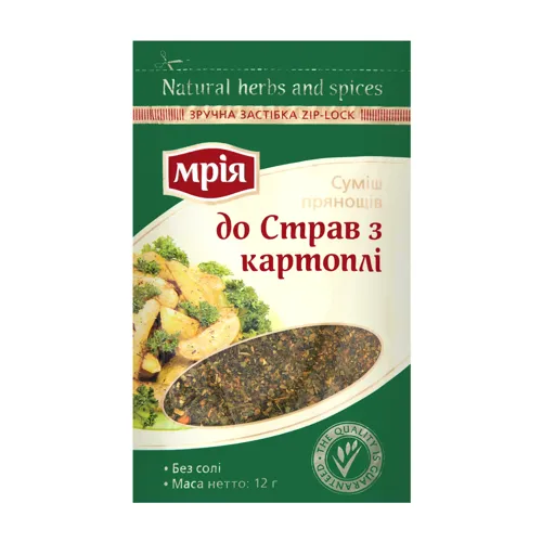 Суміш прянощів до страв з картоплі Мрія м/у 12г