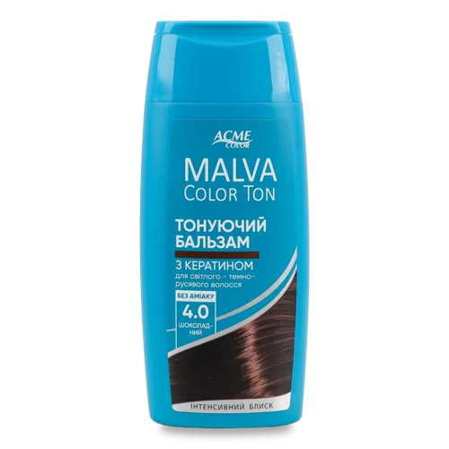 Бальзам для Волосів Color Ton №4.0 Мальва, Тонирующий, 180мл