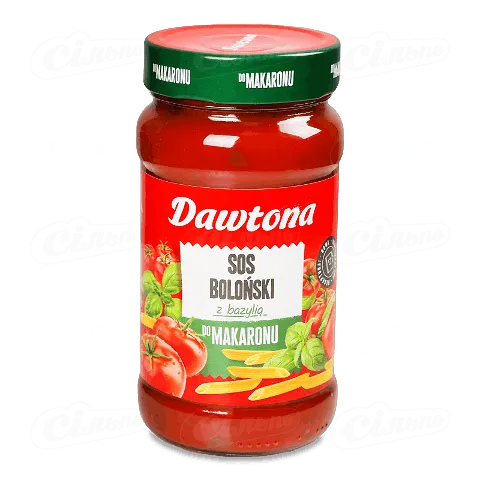 Соус Dawtona «Болоньєзе» з базиліком, 550г
