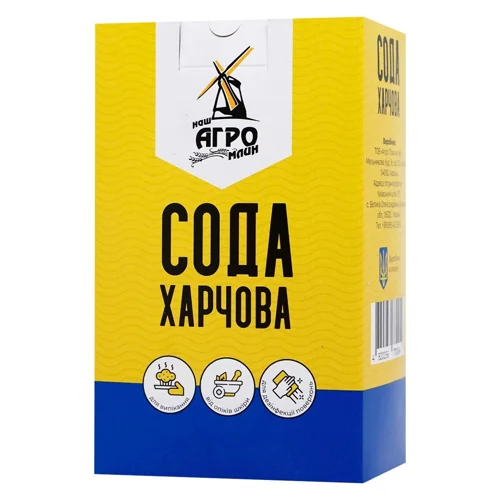 Сода Наш Агро Млин харчова 500г