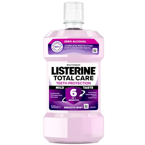 Ополіскувач для ротової порожнини Listerine Total Care 500мл