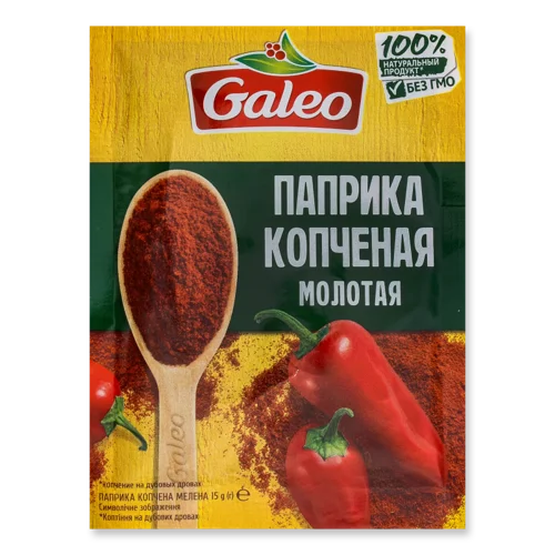 Паприка Копчена Мелена Galeo, 15г