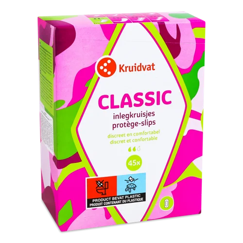 Гігієнічні Прокладки Жіночі Daily Classic Kruidvat, 45 шт