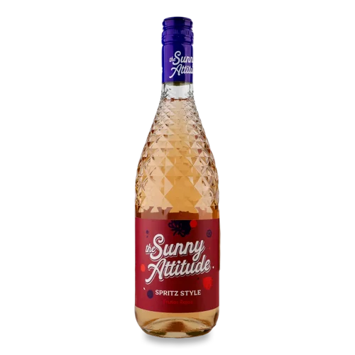 Напій На Основі Вина 750мл 6% Газований Напівсухий Frutos Rojos Spiritz The Sunny Attitude, п/пл