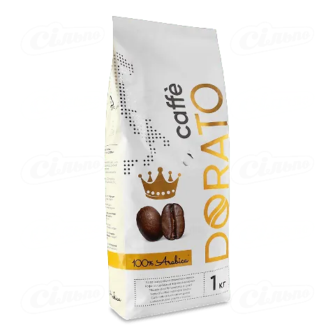 Кава зерно Dorato 100% arabica, 1кг