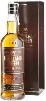 Віскі Highland Queen 8 років витримки 0.7л 40%