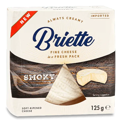 Сир Брієт Смокі 60% 125г