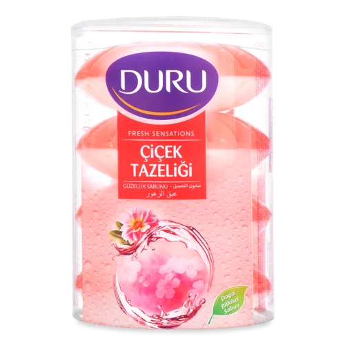 Туалетне Мило Квіткова Хмара Fresh Sensations Duru, 4х110г
