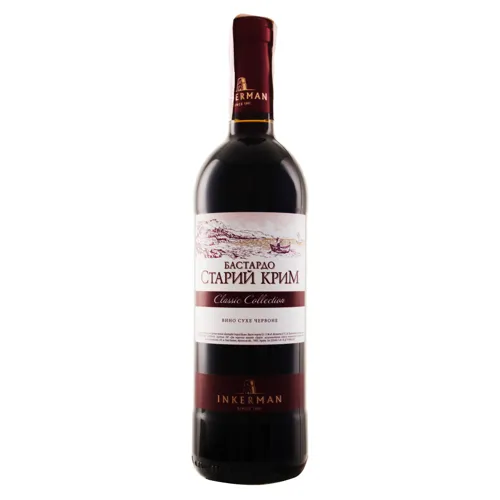 Вино 0.75л 9.5-13% червоне сухе Бастардо Старий Крим Classic Collection Inkerman пл
