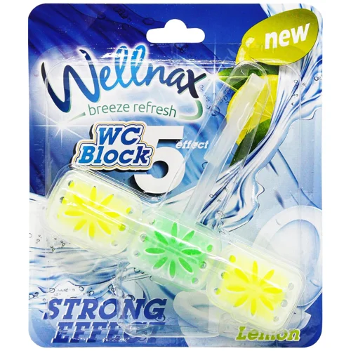 Блок для унітазу Wellnax Лимон 57г
