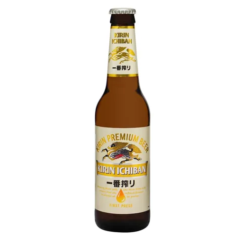 Пиво Kirin Ichiban світле 5%, 0,33л
