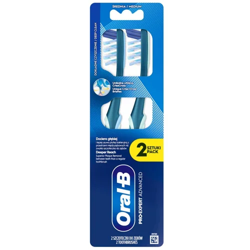 Зубна щітка Oral-B Pro-Expert Advanced 2шт