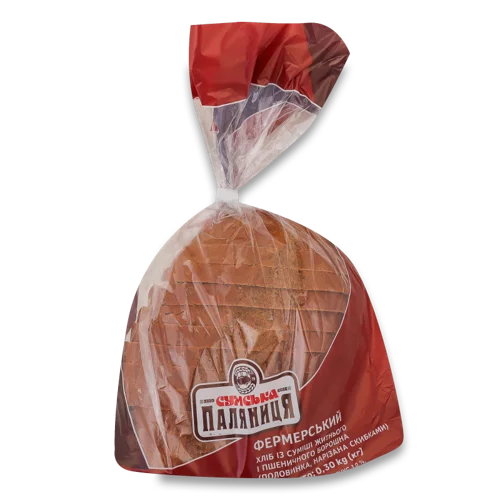 Хліб Фермерський Сумська Паляниця в Нарізці, м/у 0.3 кг