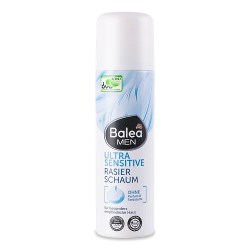 Піна Для Гоління Balea Men Ultra Sensitive, В/ґ, 200 мл