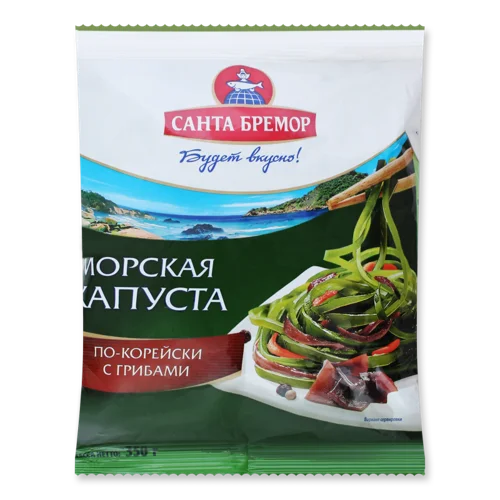Капуста Морська Маринована По-Корейськи З Грибами, м/у 350г