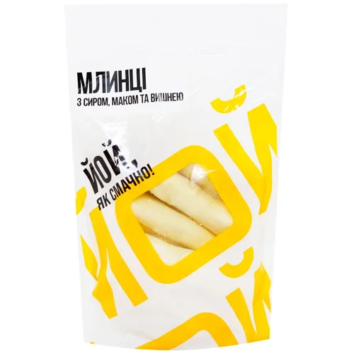 Млинці Winetime з сиром, маком та вишнею заморожені 400г
