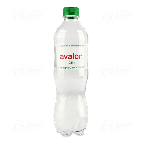 Вода питна Avalon середньогазована, 0,5л