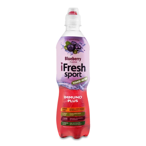 Напій Безалкогольний Вітамінізований Негазований Blueberry Sport, п/пл 0.5л
