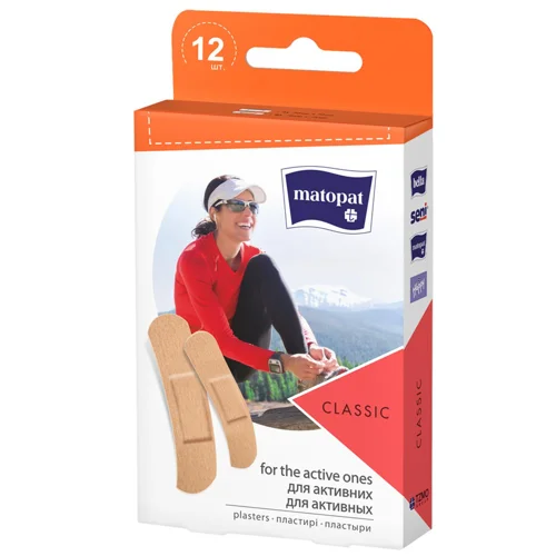 Пластирі медичні Bella Mаtораt Classic 12шт