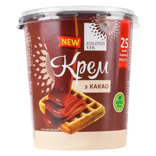 Крем Zolotoi Vek з какао 400г