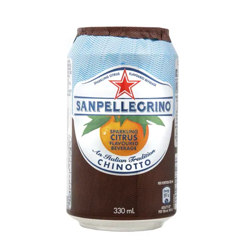 Напій безалкогольний Chinotto Sanpellegrino з залізної банки 330мл
