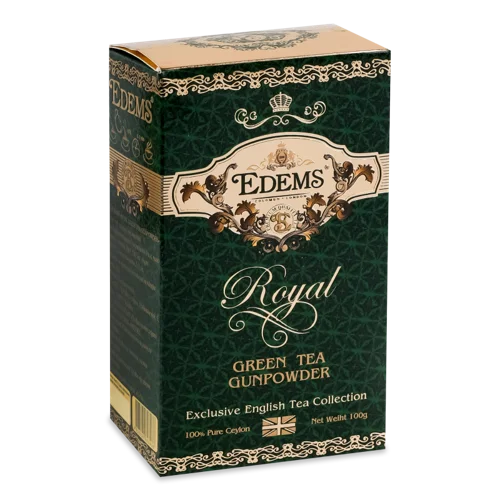 Зелений Листовий Чай Gunpowder Royal Edems, к/у, 100г