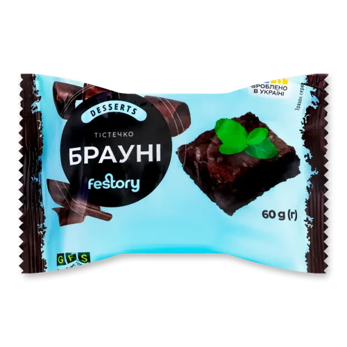 Тістечко Брауні Festory В/ґ 60г