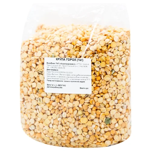 Горох колотий фасований