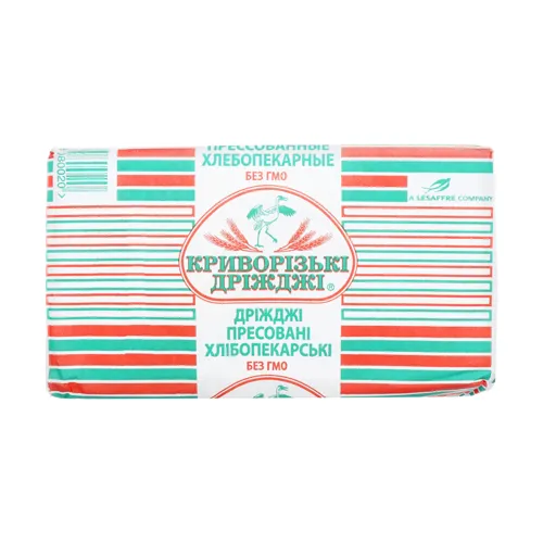 Дріжджі пресовані хлібопекарські Криворізькі Дріжджі м/у 1кг