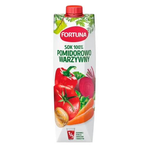 Сік Fortuna овочевий 1л