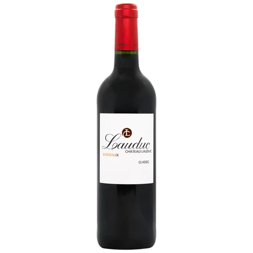 Вино Chateau Lauduc Bordeaux AOC червоне сухе 0.75л