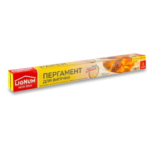 Пергамент Для Випікання В/ґ 8м Non Stick LigNum 1шт