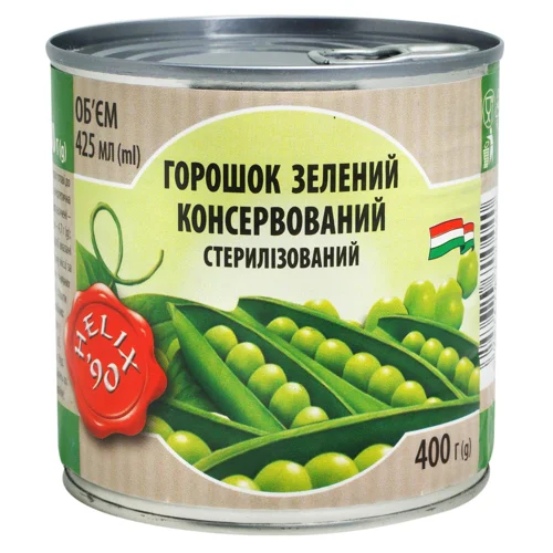 Горошок зелений Helix 425мл