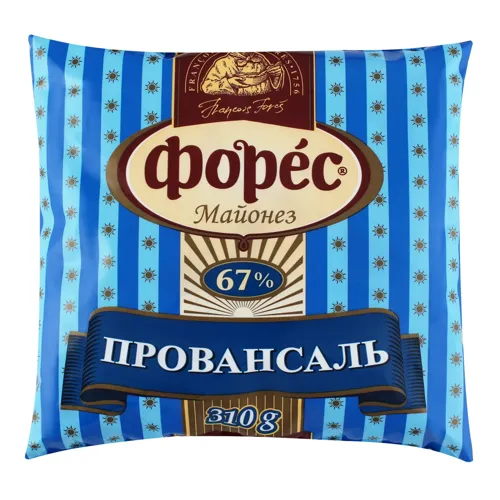 Майонез 67% Провансаль Форес м/у 310г