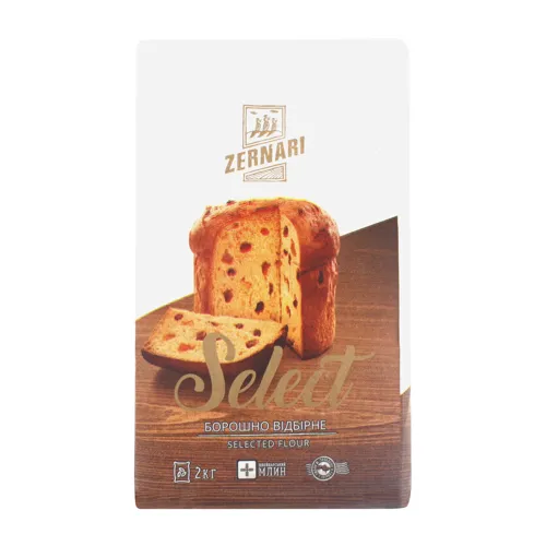 Борошно пшеничне Відбірне Zernari м/у 2кг