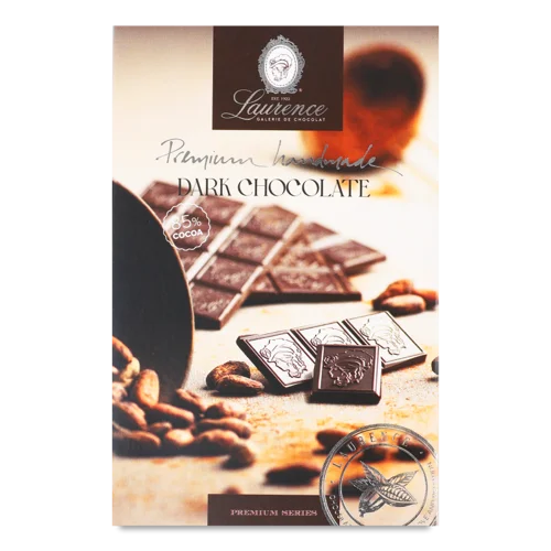 Темний Шоколад 85% какао, Вищого ґатунку, к/у, 80г
