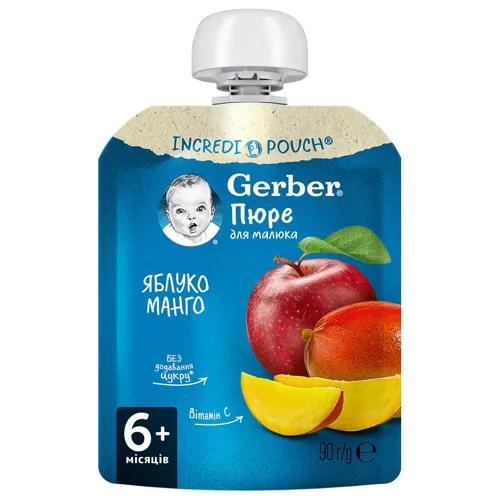 Пюре Gerber Яблуко манго 90г