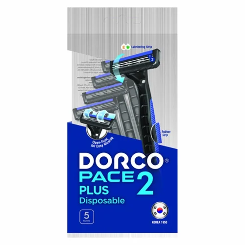 Бритва Чоловіча Dorco Pace Одноразова 2 Леза, 5 шт