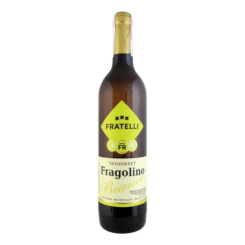 Вино 0.7л 9-13% біле напівсолодке Bianco Fragolino Fratelli пл