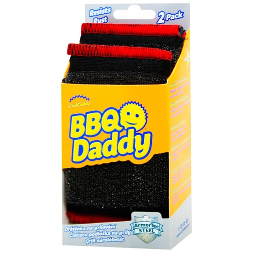 Губка-скрабер Scrub Daddy BBQ металізована 2шт