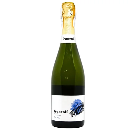 Вино ігристе Francoli Imperial Cava брют біле 11,5% 0,75л