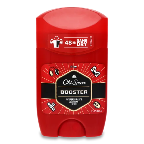 Дезодорант-антиперспірант Твердий Booster Old Spice, 50 мл